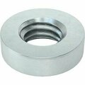 Bsc Preferred Zinc-Plated Steel Press-Fit Nut for Sheet Metal 10-24 Thread for 0.03 Minimum Panel Thickness, 50PK 95185A340